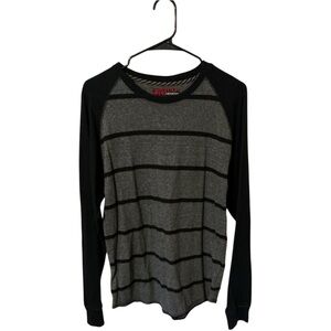 🌹Distortion men's long-sleeved raglan t-shirt.